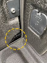 Back view of closed tailgate bg